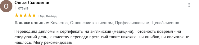 Бюро переводов с нотариальным