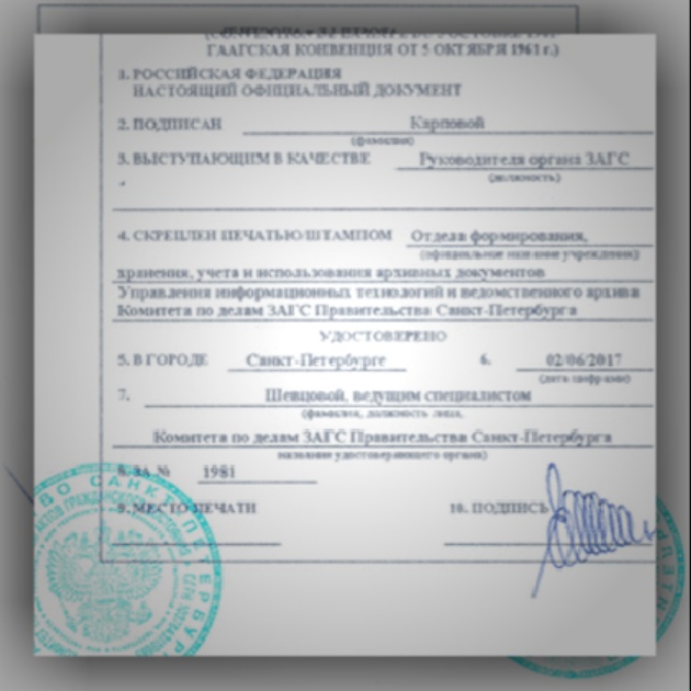 перевод паспорт на английском языке